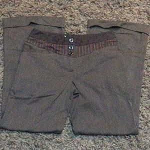 Anthropologie taikonhu pinstripe wide leg dress pants